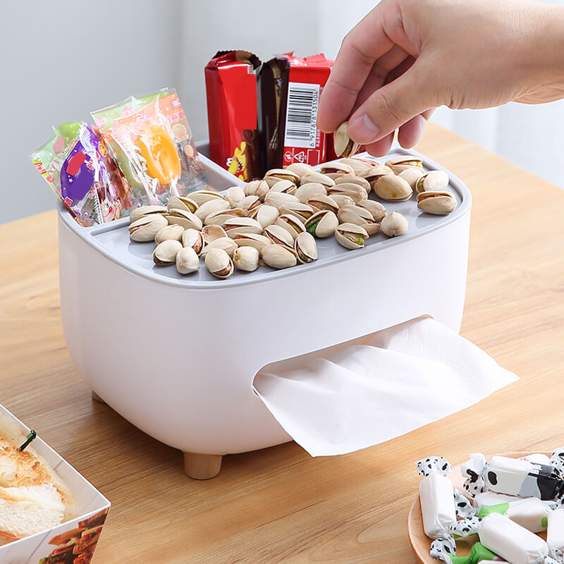 bureau-organiser met 3 lades - Van bamboe - 33x24x26 cm - Opbergkastje voor een... | bol
