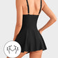 👙Summer Hot Sale 49% OFF💃Women's One Piece Tummy Control Tie Knot Swimsuit