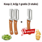 🥕2 + 1 gratis🔥 Multifunctionele groentenschiller voor de keuken – Roestvrij lemmet, ergonomisch handvat & ideaal voor fruit en groente ✨