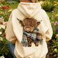🎄🎅KERSTUITVERKOOP 50% KORTING!!🎁Schattig Highland Cow-sweatshirt met capuchon en fleecevoering🦬