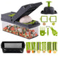 🌷  | 15-delige Multifunctionele Groentesnijder Set – Supersnel Snijden, Rasp & Hakwerk zonder Gedoe | Veilig & Vaatwasmachinebestendig