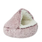 🔥Pluche bed voor honden en katten - Gezellig pluchen nest