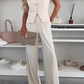 Set van Mouwloze Top en Lange Broek voor Dames