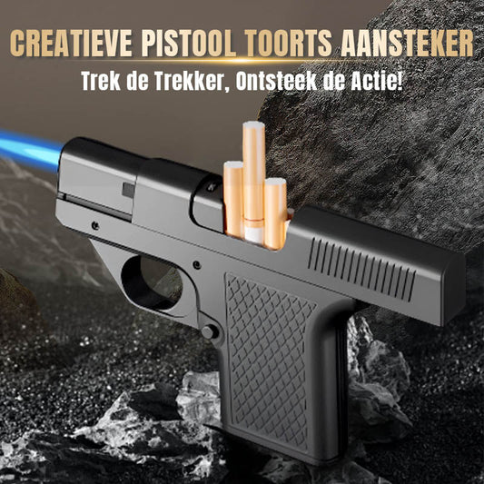 🔥Beperkt aanbod🔥Cool Butaan Pistool Torch Lighter