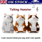🐹 50% korting! Pratende hamsterknuffel – herhaalt geluid, beweegt het hoofdje & zacht om te knuffelen. Verkrijgbaar in 3 kleuren & kersteditie – 15 cm! ✨🎄