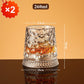 【Conversatie Starter】 Uniek Draaiend Drinkglas | Visueel Spectaculair | Ideaal Cadeau voor WhiskyLiefhebbers