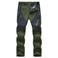 🏆LAATSTE DAGVERKOOP 50% UIT! 🔥 Mannen Waterdichte Winterbroek met Fleece Voering Cargo Broek