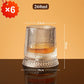 【Conversatie Starter】 Uniek Draaiend Drinkglas | Visueel Spectaculair | Ideaal Cadeau voor WhiskyLiefhebbers