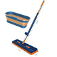 🧼🌀 Verbeterde Chenille vlakmop! 3 seconden waterabsorptie + 180° vloeromhulling, geen dode hoeken meer 🚀