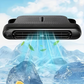 ❄️Dual Turbo USB-autostoelventilator - krachtige ventilator met kussen voor achterin