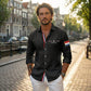 Koningsdag wafelshirt voor heren