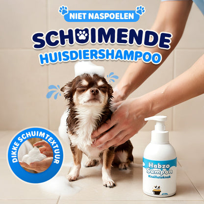 🔥 50 % KORTING! 🐾 Waterloze desodoriserende dierenshampoo in moussevorm – plantaardige formule, 400 ml met handige pomp 🌿🐶