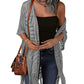 😍Oversized gebreid vest voor dames – Lichtgewicht gehaakte kimono met kwastjes voor lente & zomer 🌸