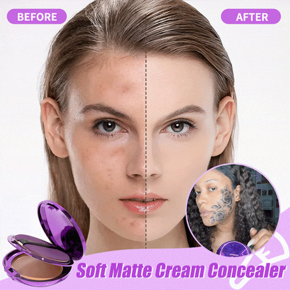 🔥Koop 1, krijg 1 gratis🔥-Zachte Matte Crème Concealer