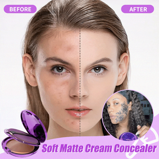 🔥Koop 1, krijg 1 gratis🔥-Zachte Matte Crème Concealer