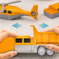 🔥Gratis verzending🚗Magnetische Transformeerbare Bouwauto Montagespeelgoed🚗