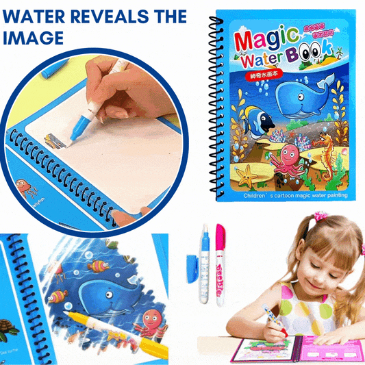 ✨️LAATSTE DAG PROMOTIE 49% KORTING op✨️Magic Water Book📚️🎨🧠