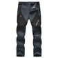 🏆LAATSTE DAGVERKOOP 50% UIT! 🔥 Mannen Waterdichte Winterbroek met Fleece Voering Cargo Broek
