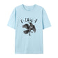 ✨Humoristisch T-shirt met kraai-graphic – Zeg het met een kraai!