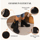 🔥【35-42】 👢✨2025 Nieuw voor dit najaar: enkellaarzen met dikke hak en plateauzool – retro model met vetersluiting voor dames