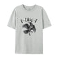 ✨Humoristisch T-shirt met kraai-graphic – Zeg het met een kraai!