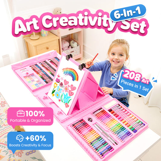 💗Hot Promotie 50% Korting💗Deluxe 6-in-1 Kunst Creativiteitsset🎁Het Beste Cadeau voor Kinderen