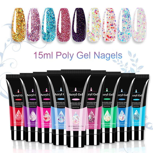 Poly Nail Gel voor Snelle Nagelverlenging