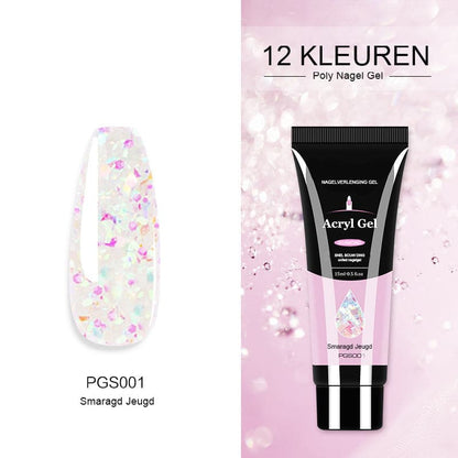 Poly Nail Gel voor Snelle Nagelverlenging