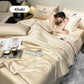 🛏️ Comfortabele 4-delige zomerset voor bed – Ademend en fris aanvoelend ✨