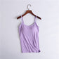 Halster vest voor dames - ingebouwde gewatteerde bh vest