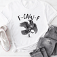✨Humoristisch T-shirt met kraai-graphic – Zeg het met een kraai!