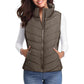 💖Uitverkoop 50% korting✨️Dames mouwloos puffer vest met ritssluiting💗