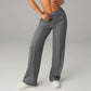 🥳UITVERKOOP 2026🥳🧘‍♀️Damesbroek met hoge taille en wijde pijpen – Zachte stretchstof, subtiele buikcorrection! Flatterende pasvorm voor elk figuur. Gemakkelijk aan te trekken, geen lastige knoopjes. Een onmisbaar item voor elke dag. 🧵🦵