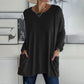 🎅Uitverkoop 50% korting💖Comfortabel effen katoenen T-shirt