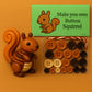 ⏰ Promotion du dernier jour : 50% OFF ✨ Décorations animales à boutons à faire soi-même