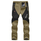 🏆LAATSTE DAGVERKOOP 50% UIT! 🔥 Mannen Waterdichte Winterbroek met Fleece Voering Cargo Broek