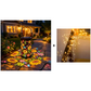 🔥SPECIALE AANBIEDING 49% KORTING-🌞Kleurrijke zonne-energie tuinlantaarn met zonnebloemmotief