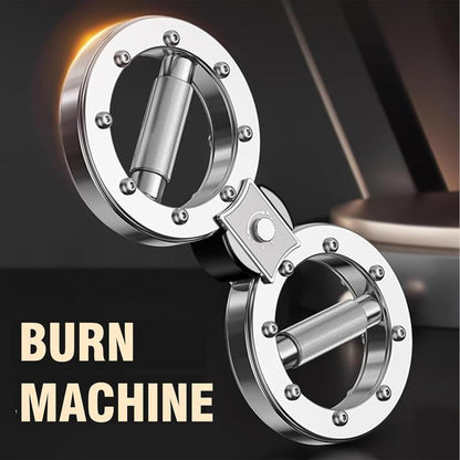 [Trainingsapparaat voor thuisgebruik] Spinning Rotator Burn-apparaat, 12 lb-trainingsapparaat voor armen en schouders met instelbare weerstand, onderarm- en grijpkrachttrainer voor mannen en vrouwen – voor thuis en in de sportschool