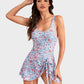 👙Summer Hot Sale 49% OFF💃Women's One Piece Tummy Control Tie Knot Swimsuit