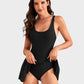 👙Summer Hot Sale 49% OFF💃Women's One Piece Tummy Control Tie Knot Swimsuit