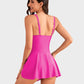 👙Summer Hot Sale 49% OFF💃Women's One Piece Tummy Control Tie Knot Swimsuit