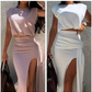 💥💥💥Elegante top en rokset met hoge split voor dames