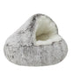 🔥Pluche bed voor honden en katten - Gezellig pluchen nest