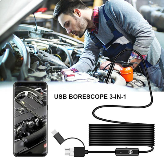 🔌🌊 【Aanbieding】Draadloze Endoscoop 7mm | IP67 Waterdicht | Voor Android🔍