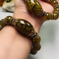Vintage Klassieke Textuurglazuur Kralen Armband