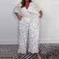 Jumpsuit met diepe V-hals voor dames