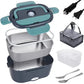 Warmer Draagbare Verwarmde Lunch Boxen voor Auto vrachtwagen en Thuis Werk Volwassenen Elektrische Lunch Box
