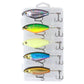 Bionische Kunstaas Set met 3 Haken & 360° Propellerblad
