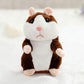 🐹 50% korting! Pratende hamsterknuffel – herhaalt geluid, beweegt het hoofdje & zacht om te knuffelen. Verkrijgbaar in 3 kleuren & kersteditie – 15 cm! ✨🎄