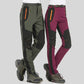 Winddichte Waterdichte Warme Elastische Taille Wandelbroek